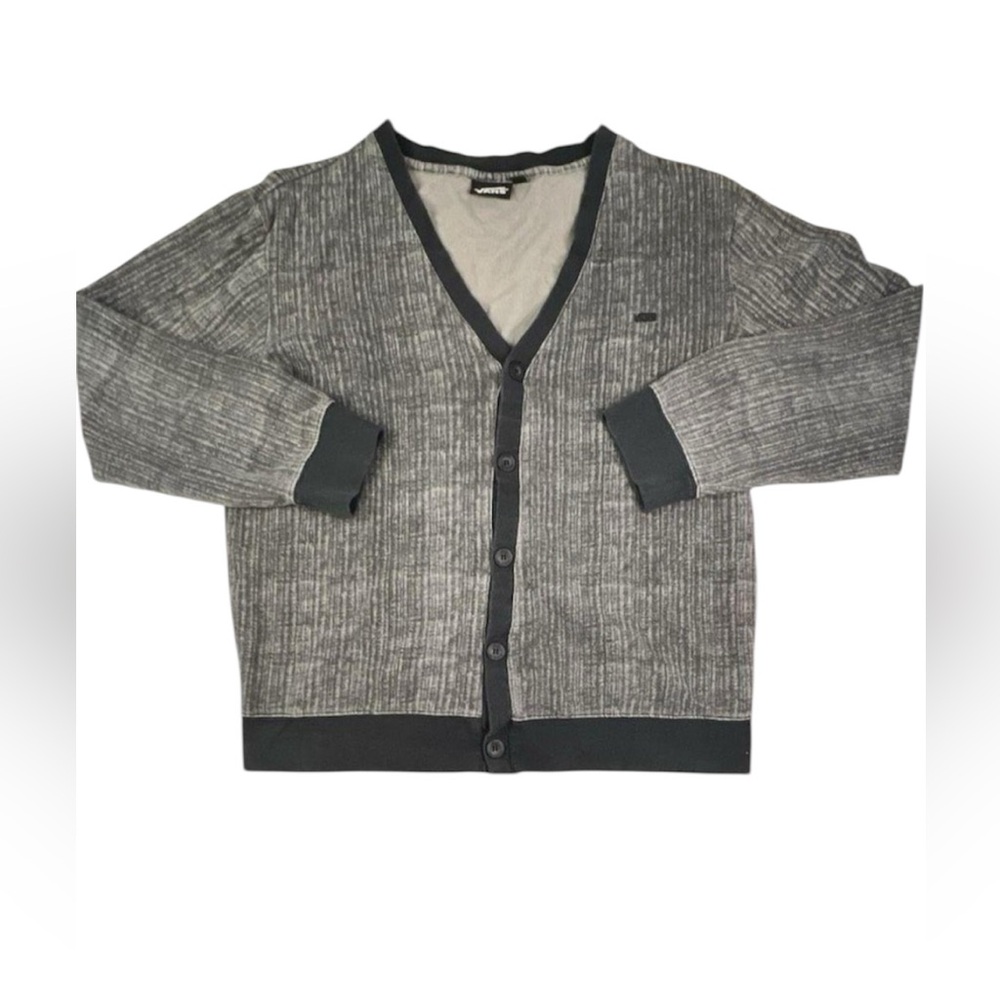 Vans Gray Cardigan Sweater